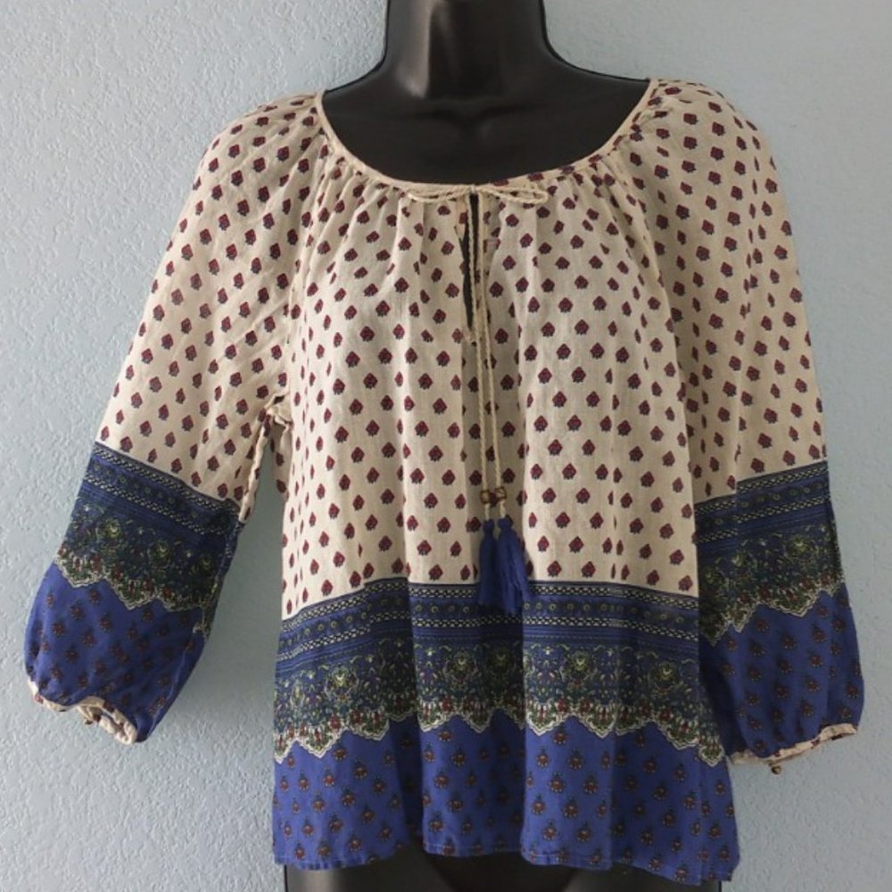 Forever 21 Peasant Top (Small)